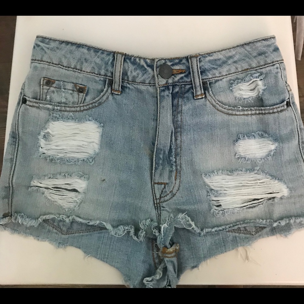 BDG High Rise Dree Cheeky Shorts